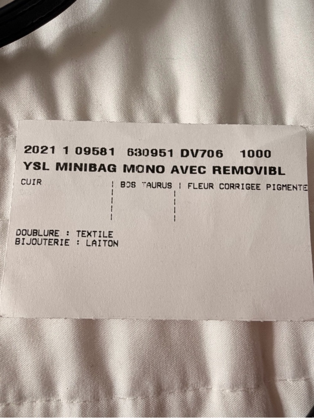 Saint Laurent Black Lambskin Loulou toy bag with Silver hardware - Picture 10 of 11